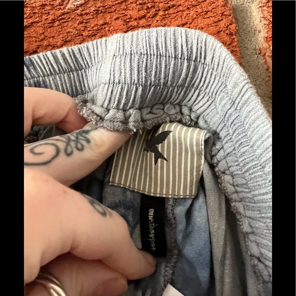 One Teaspoon Slit-Leg Harem Pants OS - Picture 3 of 3